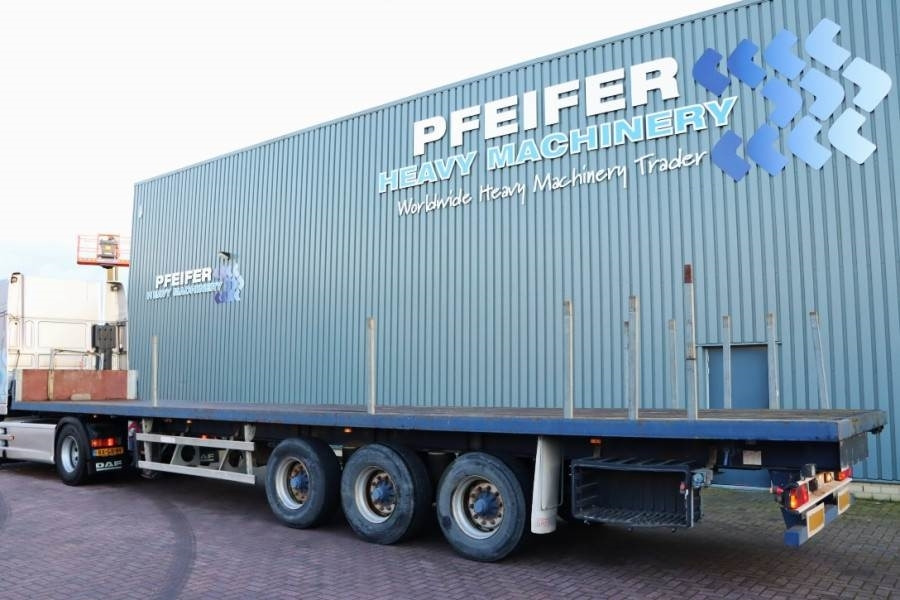 Groenewegen DRO-12-27 3 Axle Trailer, 32t Capacity, BPW Axles - Açık/ Sal dorse: fotoğraf 4 Groenewegen DRO-12-27 3 Axle Trailer, 32t Capacity, BPW Axles - Açık/ Sal dorse: fotoğraf 4