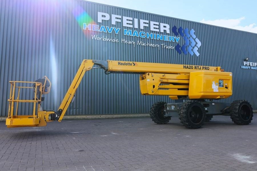 Haulotte HA20RTJ Pro Diesel, 20.6 m Working Height, 12.2 m - Eklemli platform: fotoğraf 1 Haulotte HA20RTJ Pro Diesel, 20.6 m Working Height, 12.2 m - Eklemli platform: fotoğraf 1
