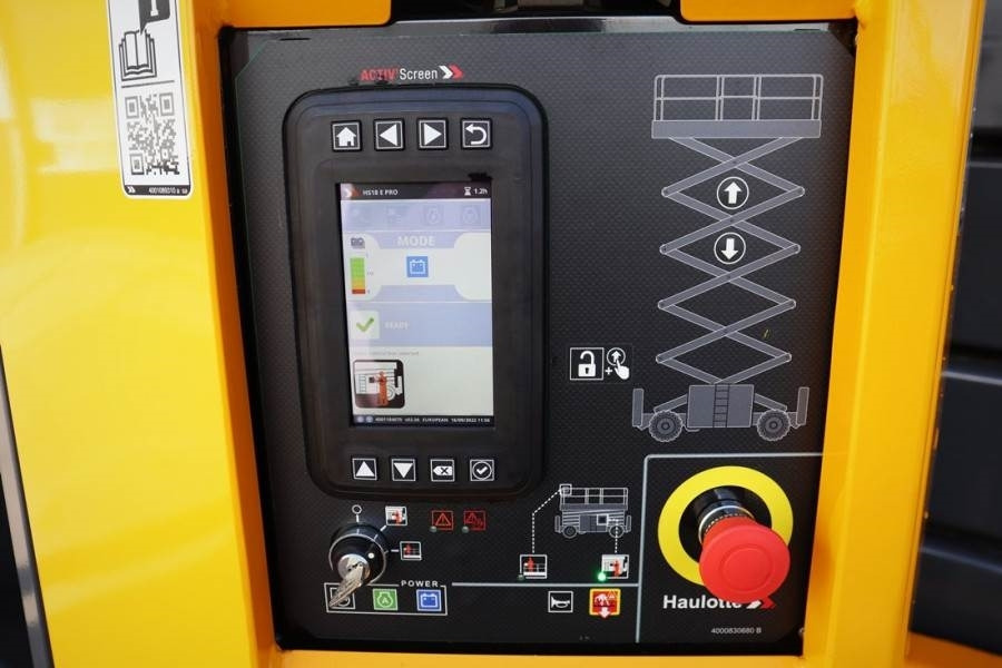 Makasli platform Haulotte HS18EPRO Valid Inspection, *Guarantee! Full Electr: fotoğraf 9