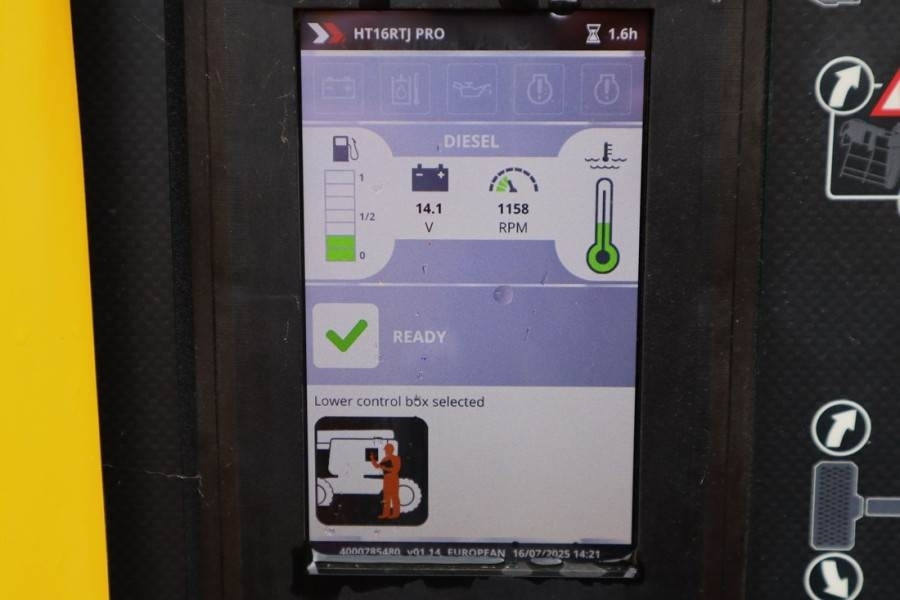 Haulotte HT16RTJ PRO NEW / UNUSED, Guarantee! Diesel, 4x4x4 - Teleskopik platform: fotoğraf 5 Haulotte HT16RTJ PRO NEW / UNUSED, Guarantee! Diesel, 4x4x4 - Teleskopik platform: fotoğraf 5