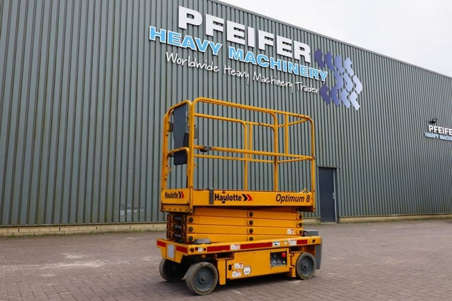 Haulotte Optimum 8AC Electric, 7.77m Working Height, 230kg - Makasli platform: fotoğraf 1 Haulotte Optimum 8AC Electric, 7.77m Working Height, 230kg - Makasli platform: fotoğraf 1