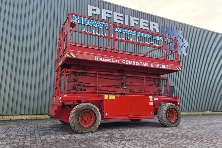Holland Lift Combistar B-165EL25 Electric, 18.5m Working Height - Makasli platform: fotoğraf 1 Holland Lift Combistar B-165EL25 Electric, 18.5m Working Height - Makasli platform: fotoğraf 1