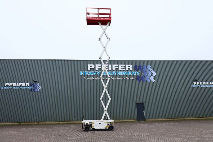 Holland Lift Ecostar HL-9710 Electric, 12m Working Height, 325k - Makasli platform: fotoğraf 3 Holland Lift Ecostar HL-9710 Electric, 12m Working Height, 325k - Makasli platform: fotoğraf 3