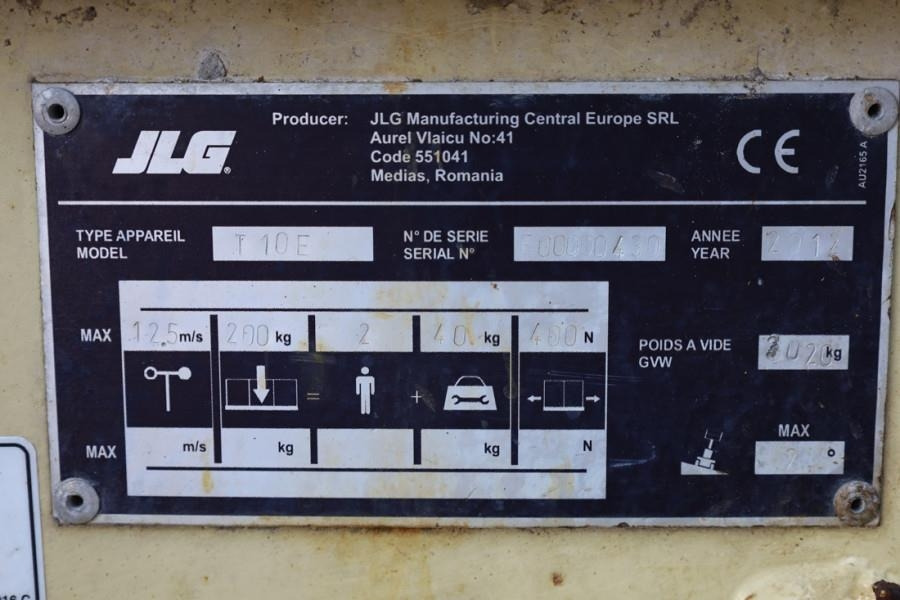 Eklemli platform JLG Toucan 10E Electric, 10.1 m Working Height, 200kg: fotoğraf 7