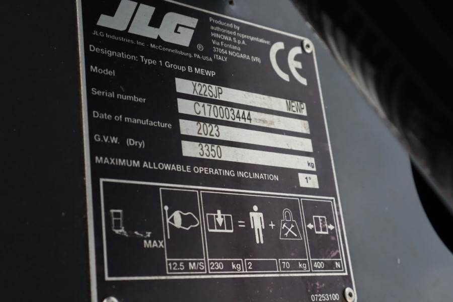 JLG X22SJP Unused, Valid inspection, *Guarantee! Dies - Eklemli platform: fotoğraf 5 JLG X22SJP Unused, Valid inspection, *Guarantee! Dies - Eklemli platform: fotoğraf 5