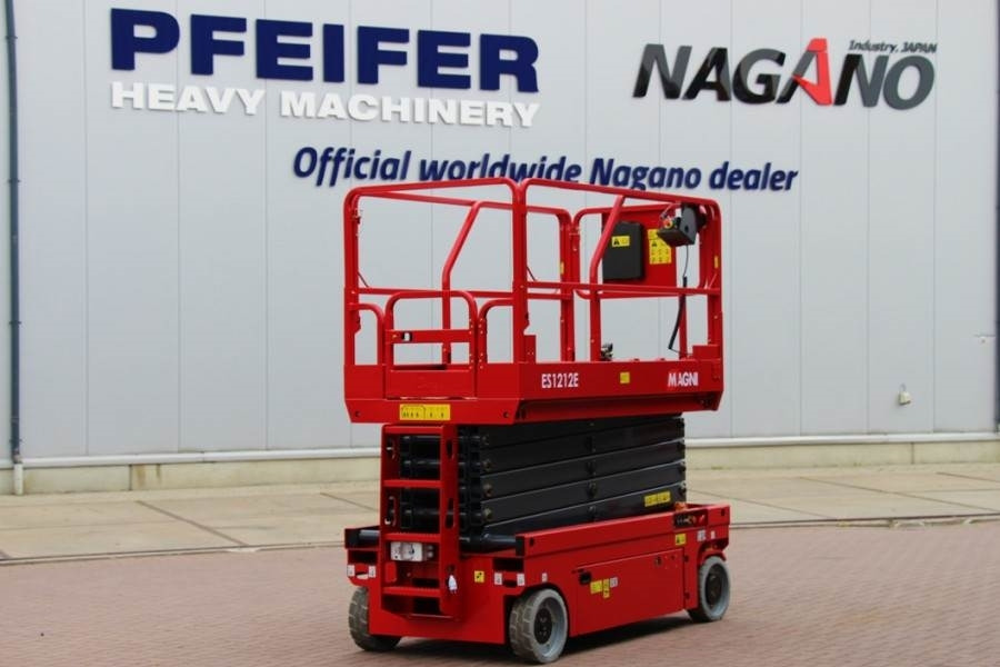 Magni ES1212E Electric, 12m Working Height, 320kg Capaci  - Makasli platform: fotoğraf 2 Magni ES1212E Electric, 12m Working Height, 320kg Capaci  - Makasli platform: fotoğraf 2