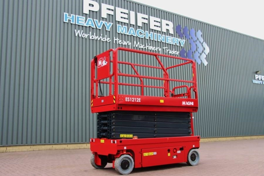 Magni ES1212E Electric, 12m Working Height, 320kg Capaci - Makasli platform: fotoğraf 1 Magni ES1212E Electric, 12m Working Height, 320kg Capaci - Makasli platform: fotoğraf 1