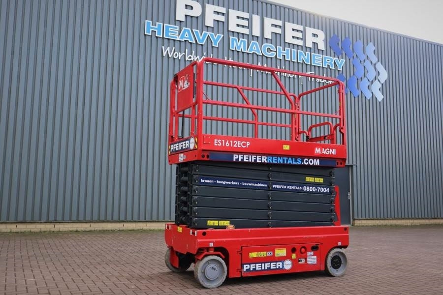 Magni ES1612ECP Valid inspection, *Guarantee!, Electric, - Makasli platform: fotoğraf 1 Magni ES1612ECP Valid inspection, *Guarantee!, Electric, - Makasli platform: fotoğraf 1