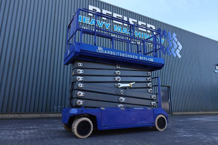PB LIFT S171-12E Electric, 17.3m Working Height, 400k - Makasli platform: fotoğraf 1 PB LIFT S171-12E Electric, 17.3m Working Height, 400k - Makasli platform: fotoğraf 1