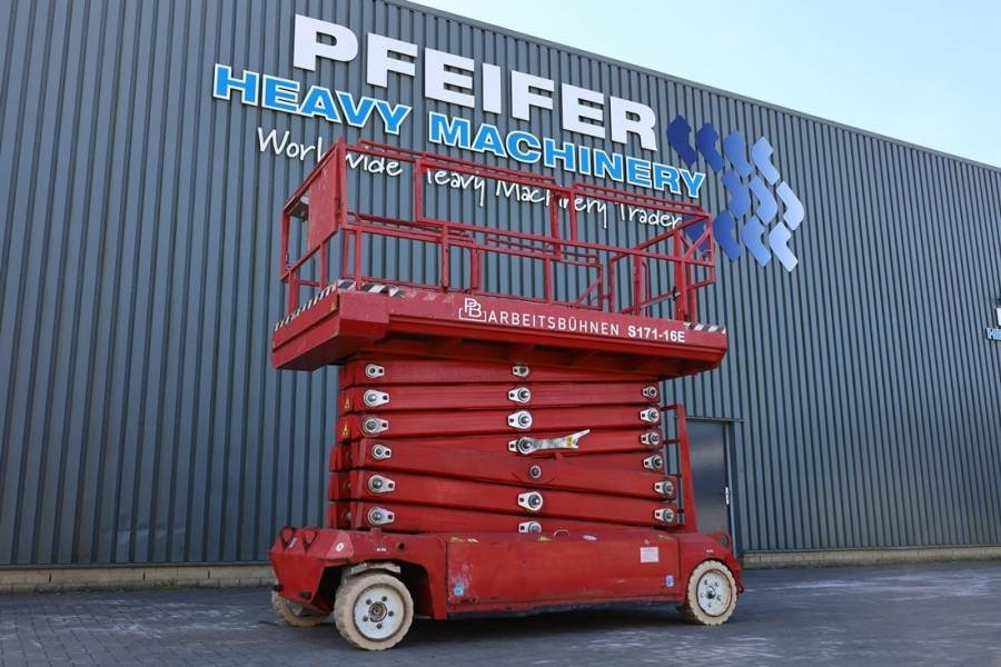 PB LIFT S171-16E Electric, 17.3m Working Height, 400k - Makasli platform: fotoğraf 1 PB LIFT S171-16E Electric, 17.3m Working Height, 400k - Makasli platform: fotoğraf 1