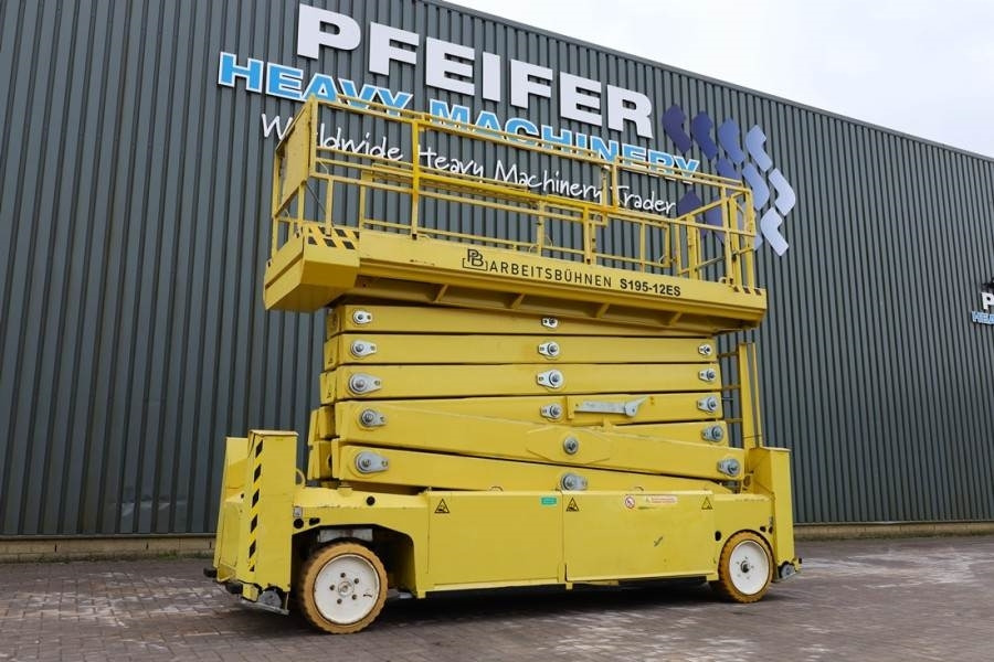 PB LIFT S195-12ES Electric, 19.6m Working Height, 700 - Makasli platform: fotoğraf 1 PB LIFT S195-12ES Electric, 19.6m Working Height, 700 - Makasli platform: fotoğraf 1