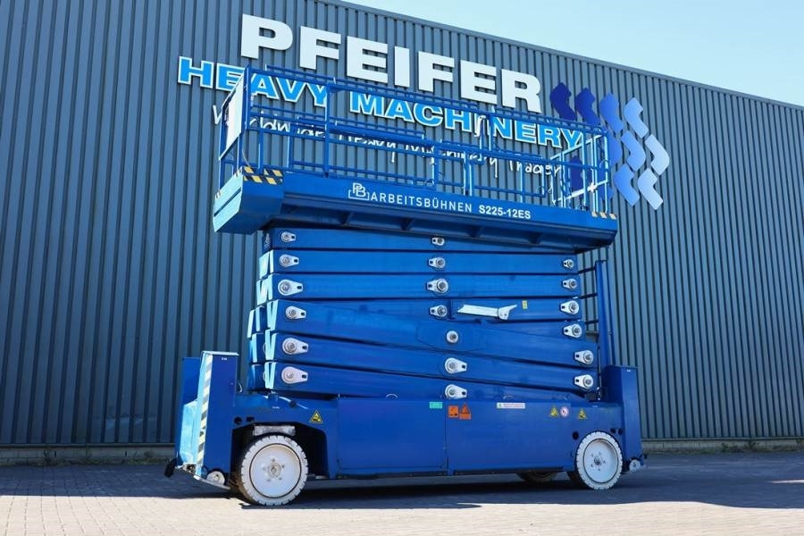 PB LIFT S225-12ES Electric, 22.5m Working Height, 450 - Makasli platform: fotoğraf 1 PB LIFT S225-12ES Electric, 22.5m Working Height, 450 - Makasli platform: fotoğraf 1
