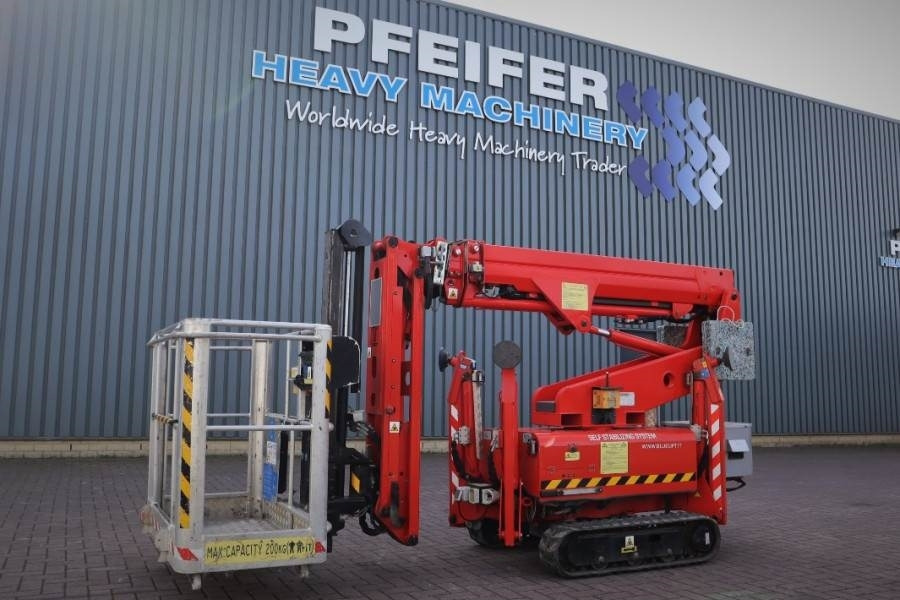 Ruthmann BLUELIFT SA11P Electric, 11m Working Height, 8m Re - Eklemli platform, Örümcek platform: fotoğraf 1 Ruthmann BLUELIFT SA11P Electric, 11m Working Height, 8m Re - Eklemli platform, Örümcek platform: fotoğraf 1
