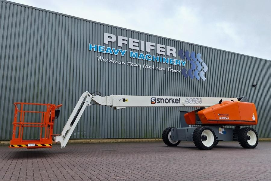 Snorkel 660SJ Valid Inspection, *Guarantee! CE, Diesel, 4x - Teleskopik platform: fotoğraf 1 Snorkel 660SJ Valid Inspection, *Guarantee! CE, Diesel, 4x - Teleskopik platform: fotoğraf 1