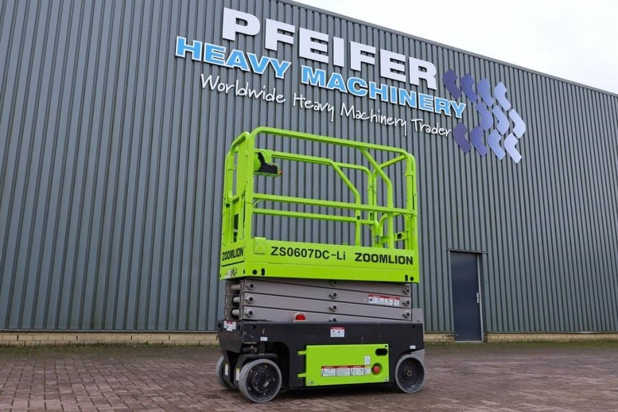 Zoomlion ZS0607DC Li Valid inspection, *Guarantee! Electric - Makasli platform: fotoğraf 1 Zoomlion ZS0607DC Li Valid inspection, *Guarantee! Electric - Makasli platform: fotoğraf 1