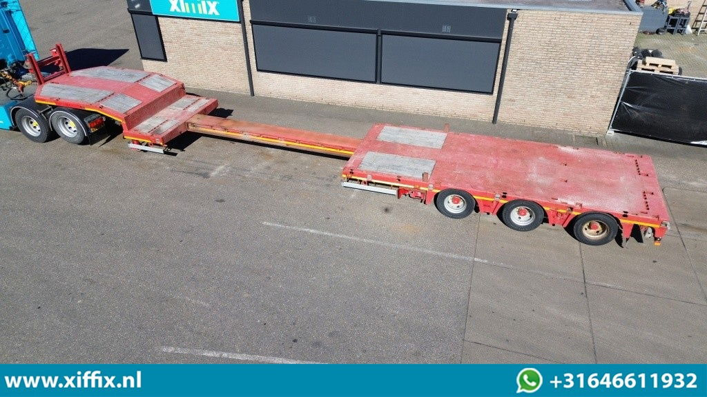 Doll 3-ass. Uitschuifbare semi dieplader / 10,85 meter lang - Alçak çerçeveli platform dorse: fotoğraf 2 Doll 3-ass. Uitschuifbare semi dieplader / 10,85 meter lang - Alçak çerçeveli platform dorse: fotoğraf 2