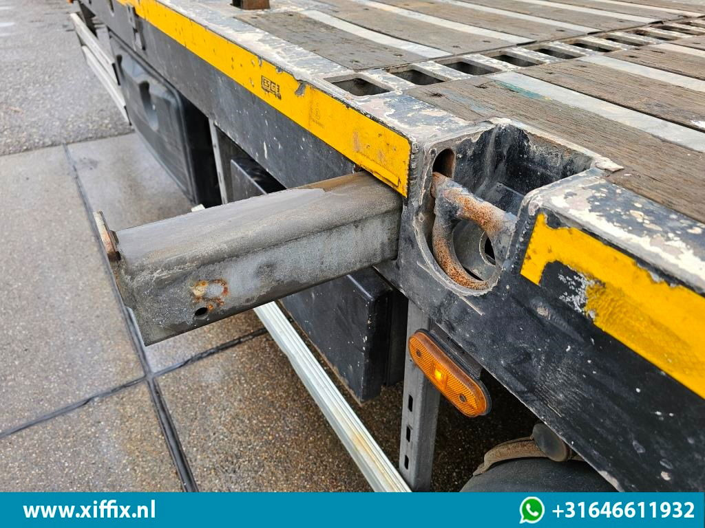 Açık/ Sal dorse ES-GE 3-ass. Vlakke uitschuifbare Mega oplegger / Naloop gestuurd: fotoğraf 7