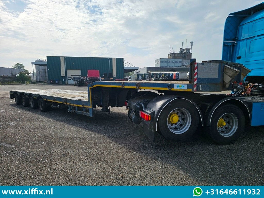 ES-GE 4-ass. Uitschuifbare semi dieplader / 78 cm. Hoog / 2x naloop gestuurd - Alçak çerçeveli platform dorse: fotoğraf 4 ES-GE 4-ass. Uitschuifbare semi dieplader / 78 cm. Hoog / 2x naloop gestuurd - Alçak çerçeveli platform dorse: fotoğraf 4