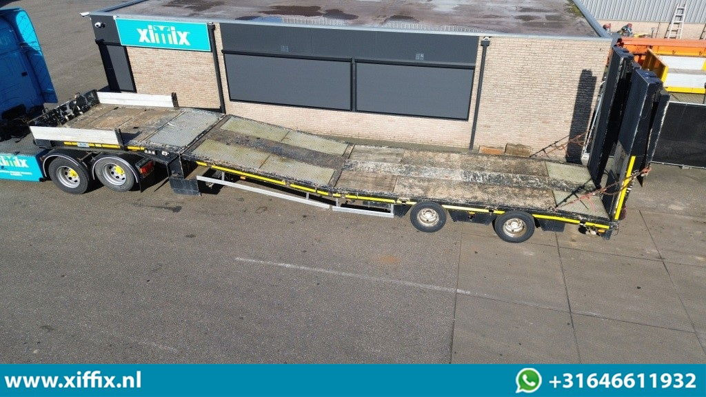 Faymonville 2-ass. Semi-dieplader met dubbele hydr. Kleppen en hefbed / 2x gestu - Alçak çerçeveli platform dorse: fotoğraf 2 Faymonville 2-ass. Semi-dieplader met dubbele hydr. Kleppen en hefbed / 2x gestu - Alçak çerçeveli platform dorse: fotoğraf 2