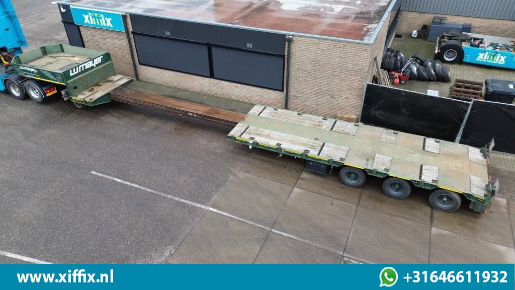 Goldhofer 3-ass. Uitschuifbare semi dieplader / 3x gestuurd - Alçak çerçeveli platform dorse: fotoğraf 2 Goldhofer 3-ass. Uitschuifbare semi dieplader / 3x gestuurd - Alçak çerçeveli platform dorse: fotoğraf 2