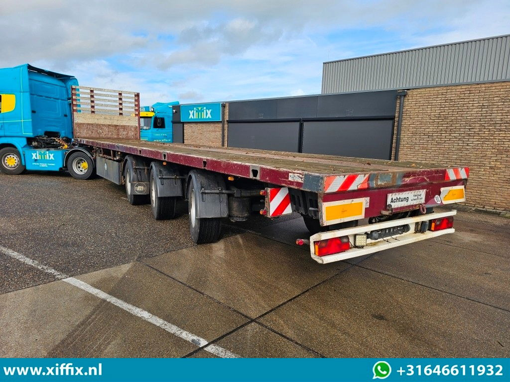 Meusburger 3-ass. Vlakke uitschuifbare oplegger / 3x gestuurd - Açık/ Sal dorse: fotoğraf 4 Meusburger 3-ass. Vlakke uitschuifbare oplegger / 3x gestuurd - Açık/ Sal dorse: fotoğraf 4