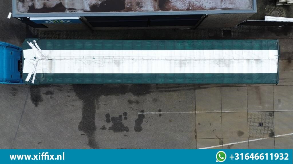 Meusburger 6-ass. Semi dieplader met elektrische huifopbouw / 3x naloop gestuurd - Alçak çerçeveli platform dorse: fotoğraf 3 Meusburger 6-ass. Semi dieplader met elektrische huifopbouw / 3x naloop gestuurd - Alçak çerçeveli platform dorse: fotoğraf 3