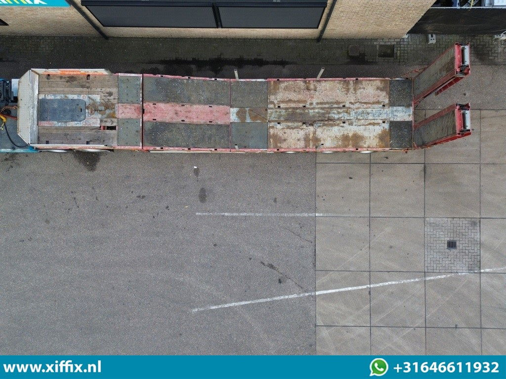 Nooteboom 3-ass. Semi dieplader met dubbele hydr. Kleppen en hydr. Verstelbare vloer / 2x gestuurd - Alçak çerçeveli platform dorse: fotoğraf 3 Nooteboom 3-ass. Semi dieplader met dubbele hydr. Kleppen en hydr. Verstelbare vloer / 2x gestuurd - Alçak çerçeveli platform dorse: fotoğraf 3