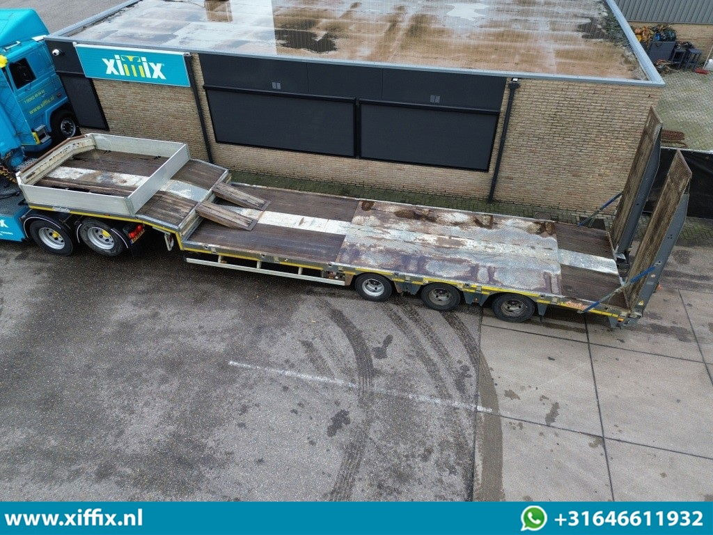 Nooteboom 3-ass. Semi dieplader met hydr. Kleppen / Naloop gestuurd - Alçak çerçeveli platform dorse: fotoğraf 2 Nooteboom 3-ass. Semi dieplader met hydr. Kleppen / Naloop gestuurd - Alçak çerçeveli platform dorse: fotoğraf 2