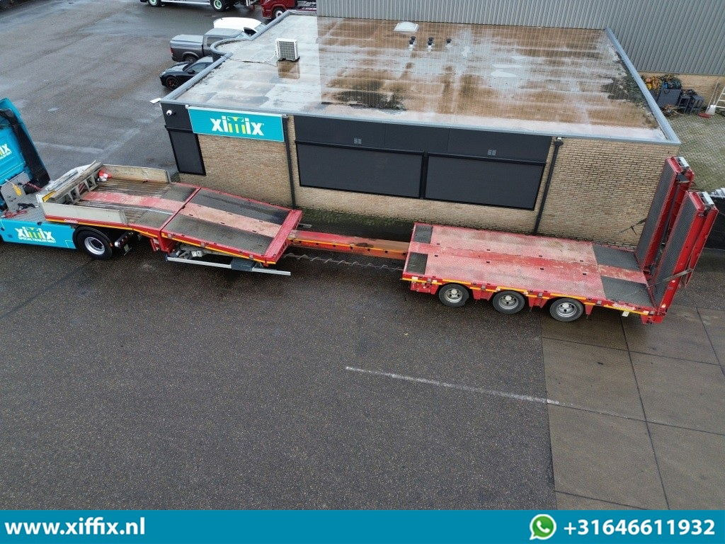 Nooteboom 3-ass. Uitschuifbare semi dieplader met dubbele hydr. Kleppen en Hefbed / Naloop gestuurd - Alçak çerçeveli platform dorse: fotoğraf 2 Nooteboom 3-ass. Uitschuifbare semi dieplader met dubbele hydr. Kleppen en Hefbed / Naloop gestuurd - Alçak çerçeveli platform dorse: fotoğraf 2