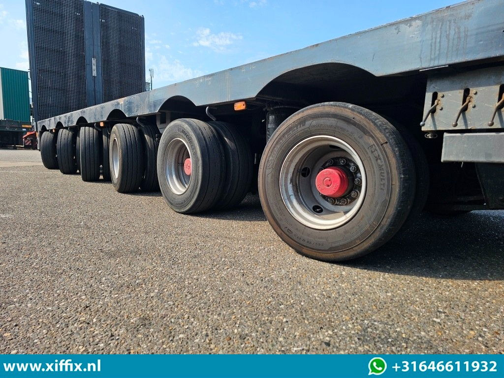 Nooteboom 6-ass. Semi dieplader met dubbele hydr. Kleppen / 5x gestuurd - Alçak çerçeveli platform dorse: fotoğraf 5 Nooteboom 6-ass. Semi dieplader met dubbele hydr. Kleppen / 5x gestuurd - Alçak çerçeveli platform dorse: fotoğraf 5