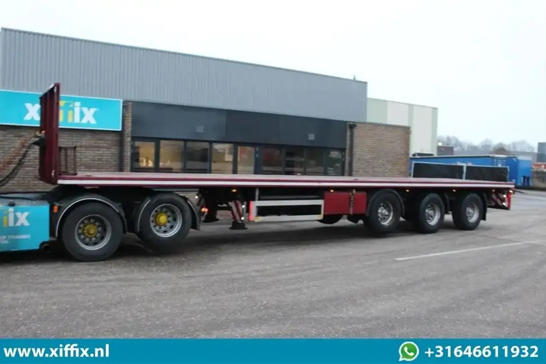 Pacton 3-ass. Vlakke oplegger / 2x gestuurd / 13647 - Açık/ Sal dorse: fotoğraf 4 Pacton 3-ass. Vlakke oplegger / 2x gestuurd / 13647 - Açık/ Sal dorse: fotoğraf 4