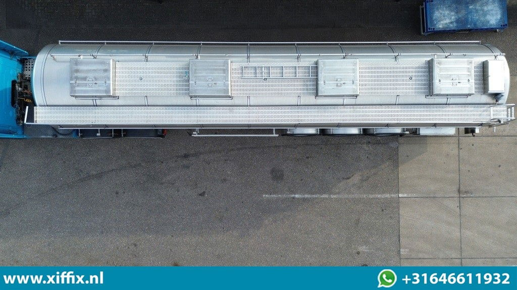 Parcisa 3-ass. Geisoleerde RVS tankoplegger / ADR / Chemie / 1 Compartiment - Tanker dorse: fotoğraf 3 Parcisa 3-ass. Geisoleerde RVS tankoplegger / ADR / Chemie / 1 Compartiment - Tanker dorse: fotoğraf 3