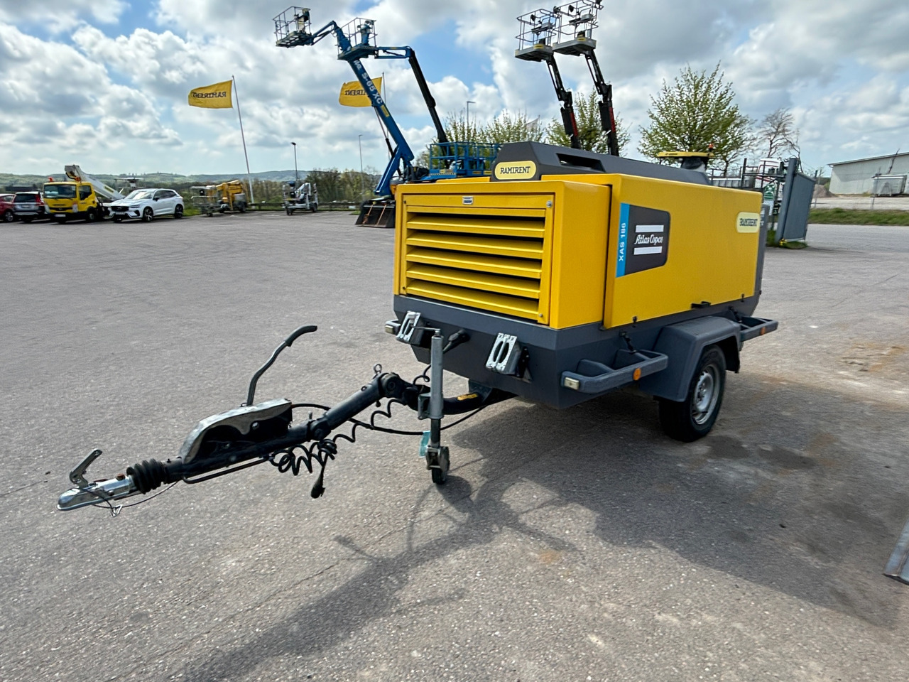 Atlas Copco XAS 186 - Hava kompresörü: fotoğraf 1 Atlas Copco XAS 186 - Hava kompresörü: fotoğraf 1