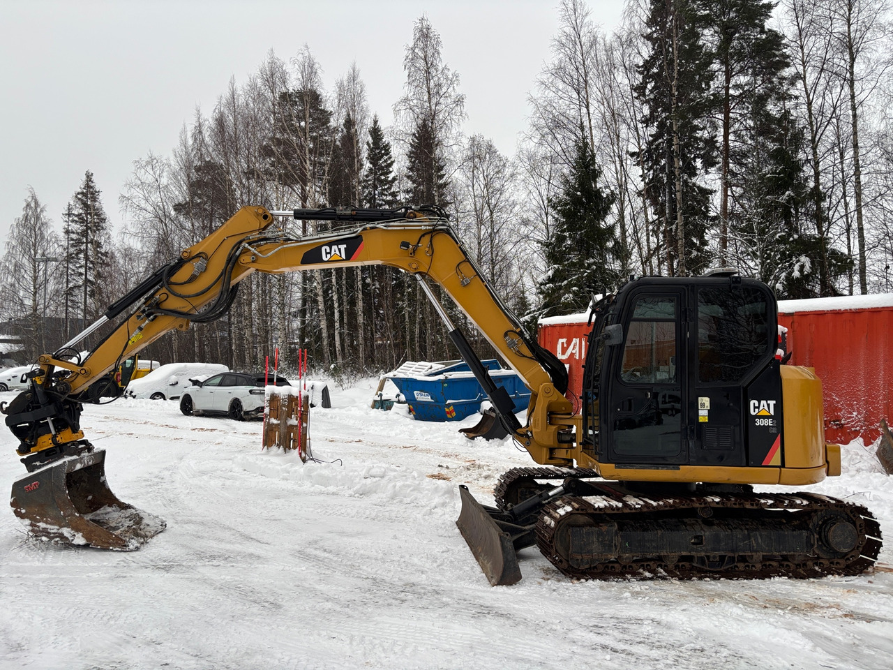 CAT 308E2 CR - Ekskavatör: fotoğraf 1 CAT 308E2 CR - Ekskavatör: fotoğraf 1