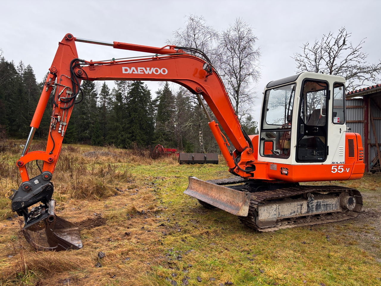 Daewoo Solar 55-V - Ekskavatör: fotoğraf 1 Daewoo Solar 55-V - Ekskavatör: fotoğraf 1