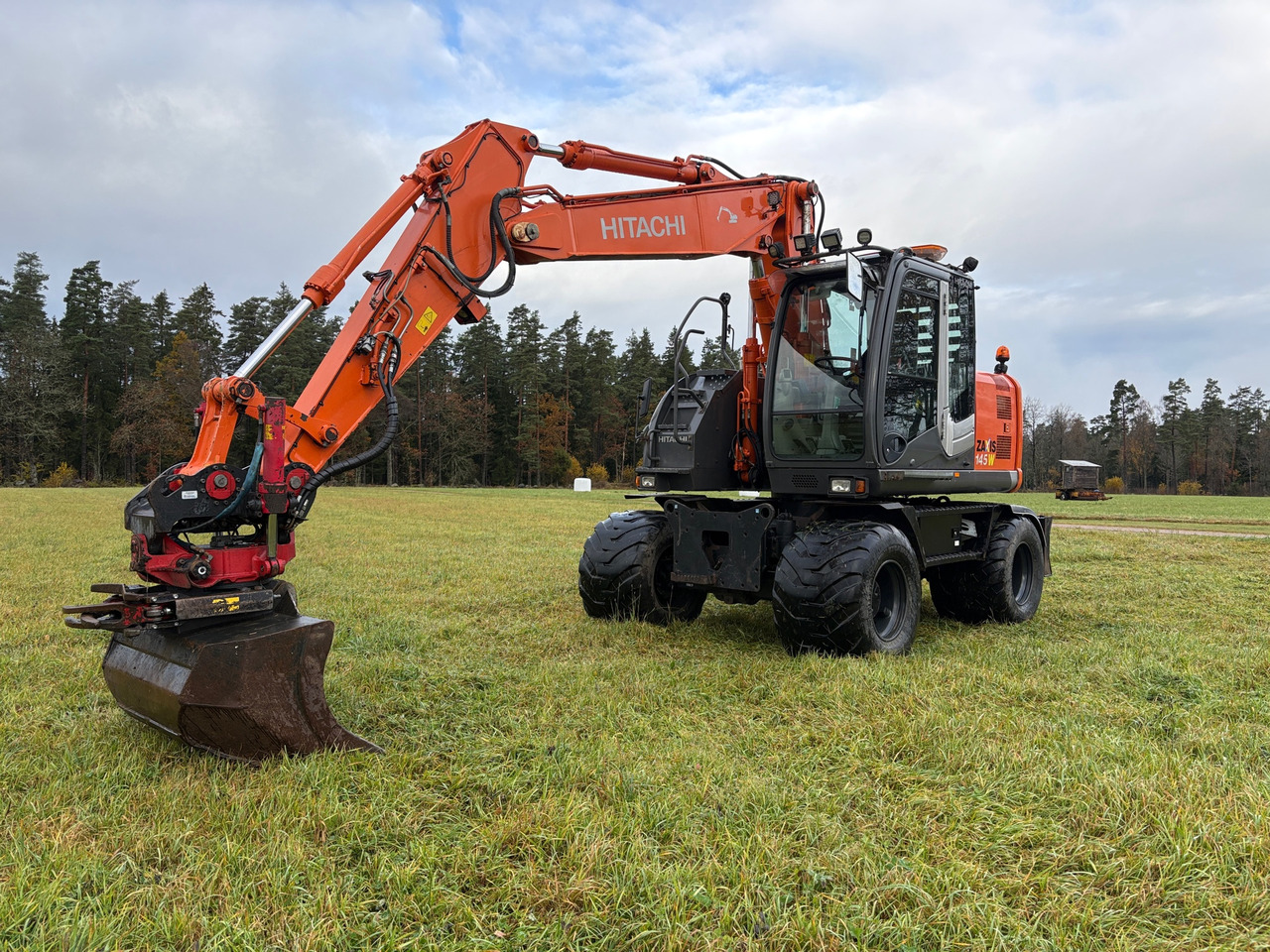 Hitachi ZX145W-3 - Ekskavatör: fotoğraf 1 Hitachi ZX145W-3 - Ekskavatör: fotoğraf 1