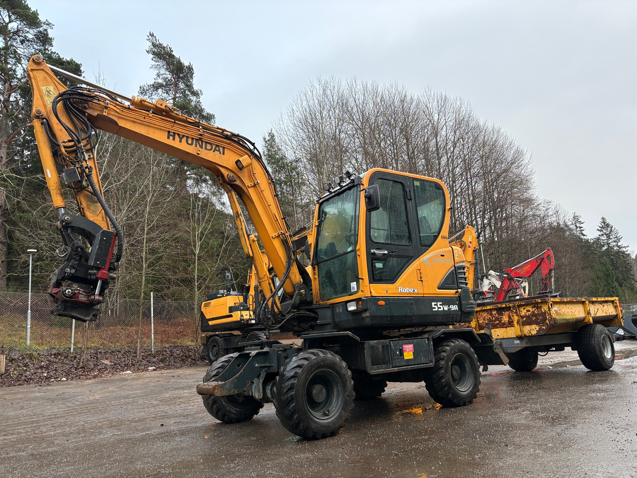 Hyundai Robex 55W-9A - Ekskavatör: fotoğraf 1 Hyundai Robex 55W-9A - Ekskavatör: fotoğraf 1