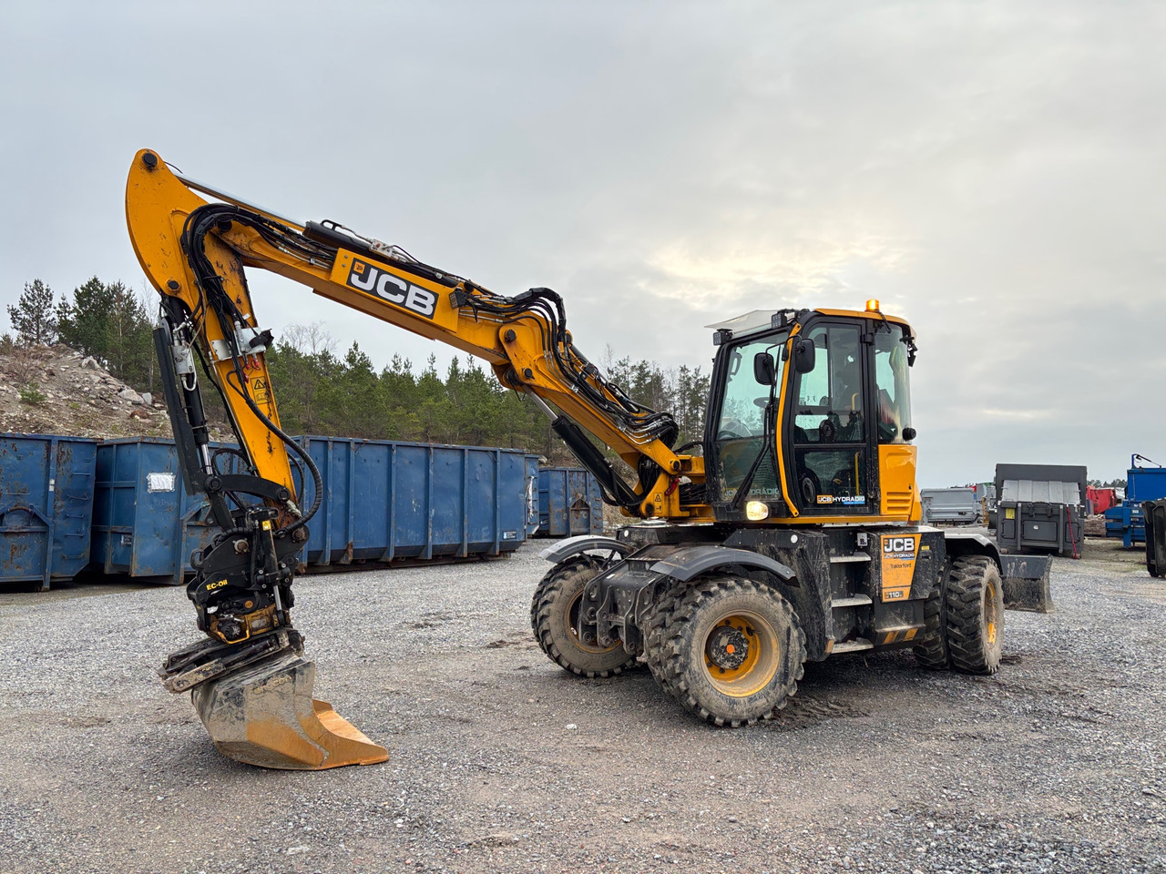 JCB Hydradig 110W - Ekskavatör: fotoğraf 1 JCB Hydradig 110W - Ekskavatör: fotoğraf 1