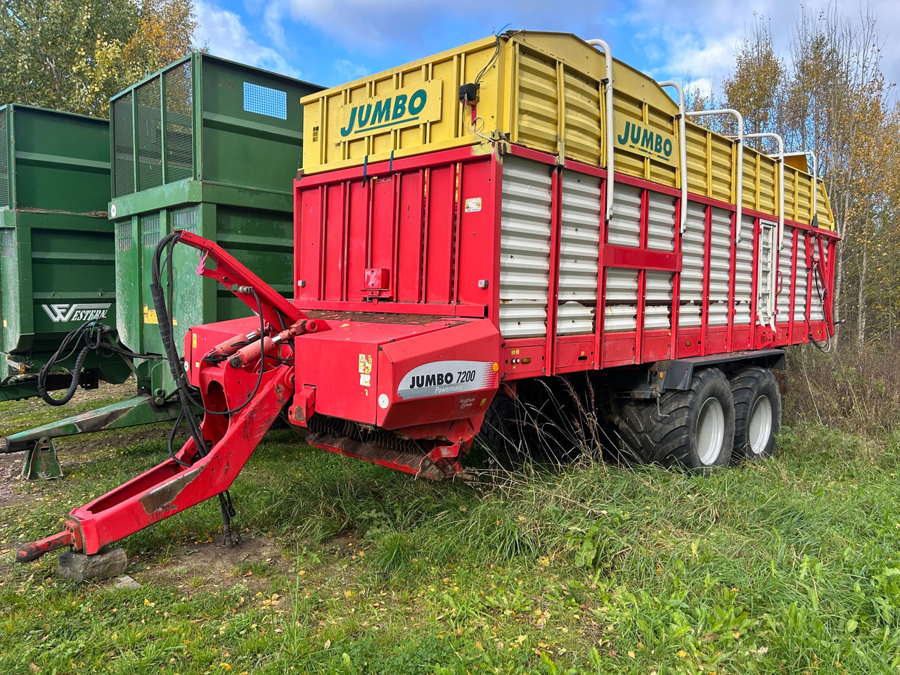 Jumbo 7200 powermatic - Traktör römorku: fotoğraf 1 Jumbo 7200 powermatic - Traktör römorku: fotoğraf 1