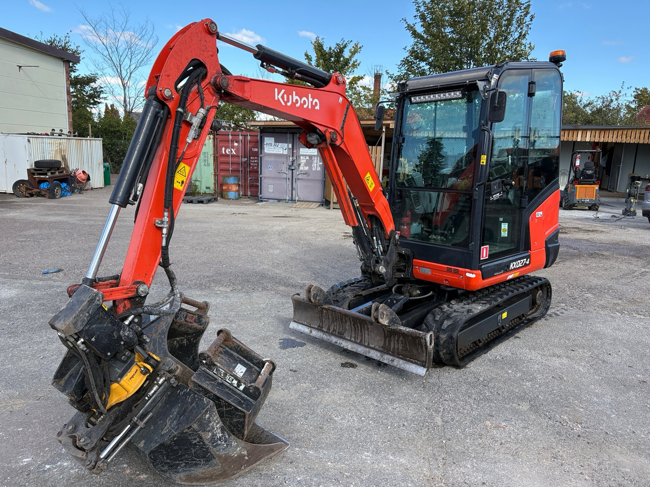 Kubota KX027-4 - Ekskavatör: fotoğraf 1 Kubota KX027-4 - Ekskavatör: fotoğraf 1