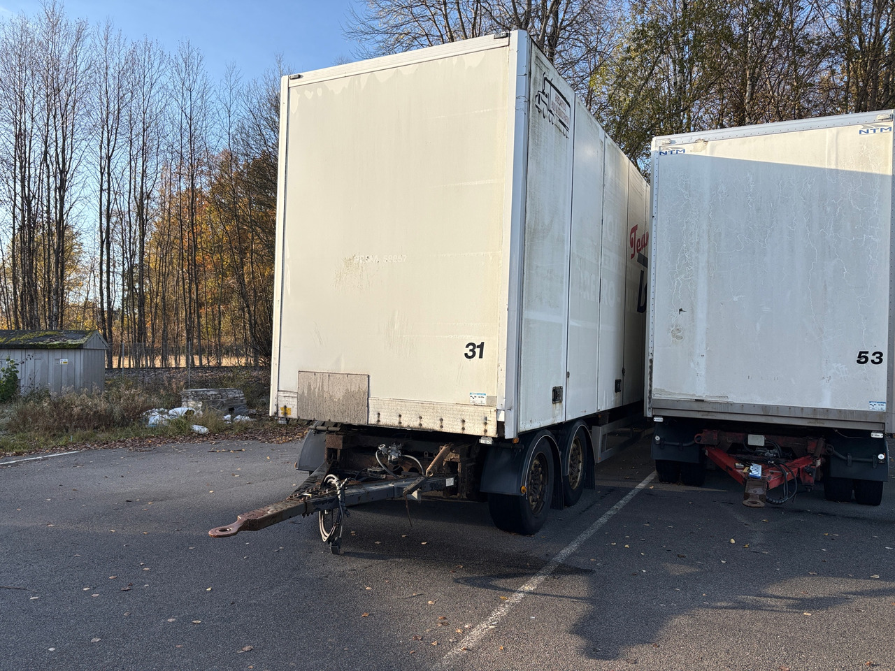 Närko L62 - Kapalı karoser römork: fotoğraf 1 Närko L62 - Kapalı karoser römork: fotoğraf 1