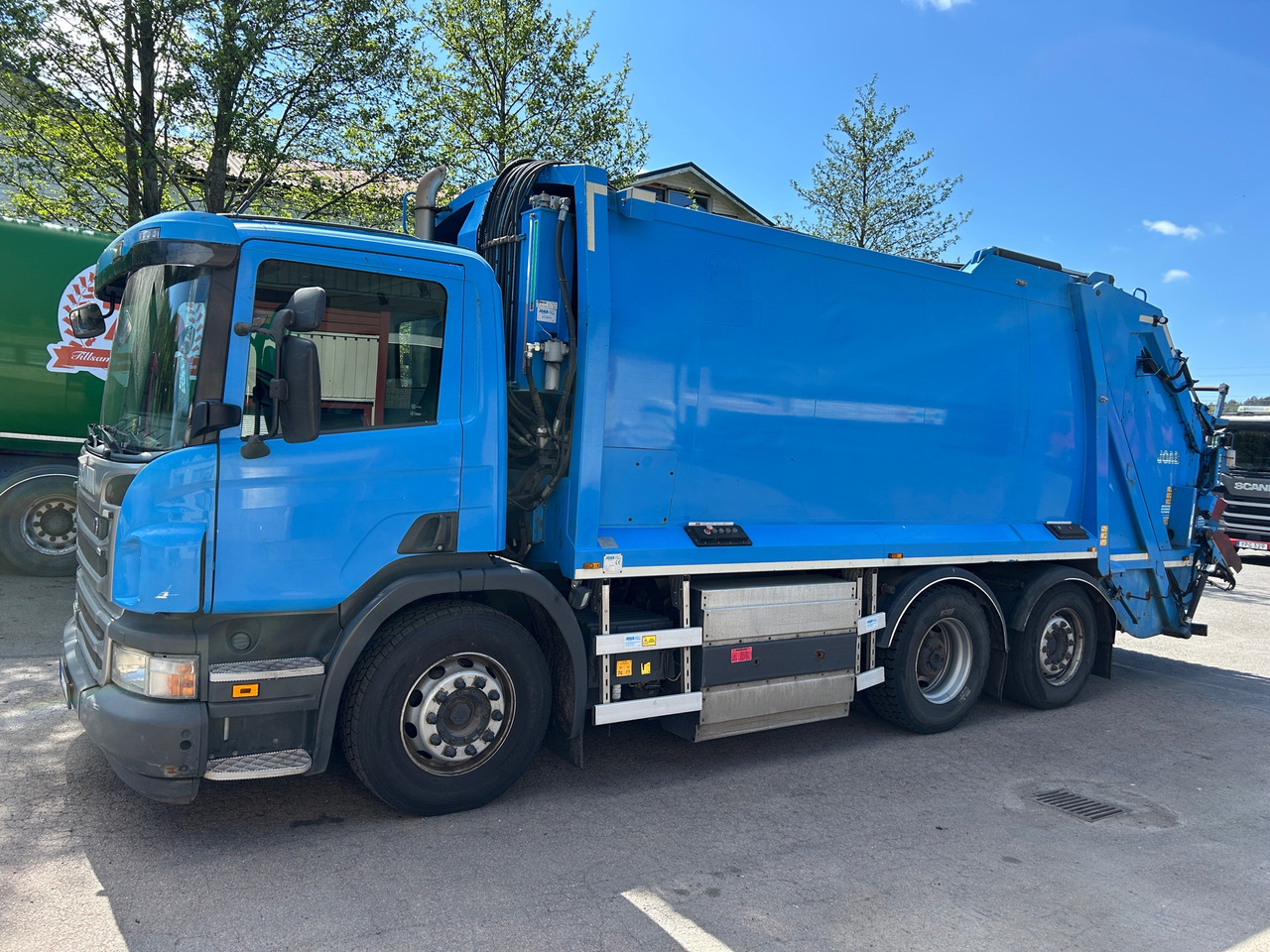 Scania P340 - Çöp kamyonu: fotoğraf 1 Scania P340 - Çöp kamyonu: fotoğraf 1