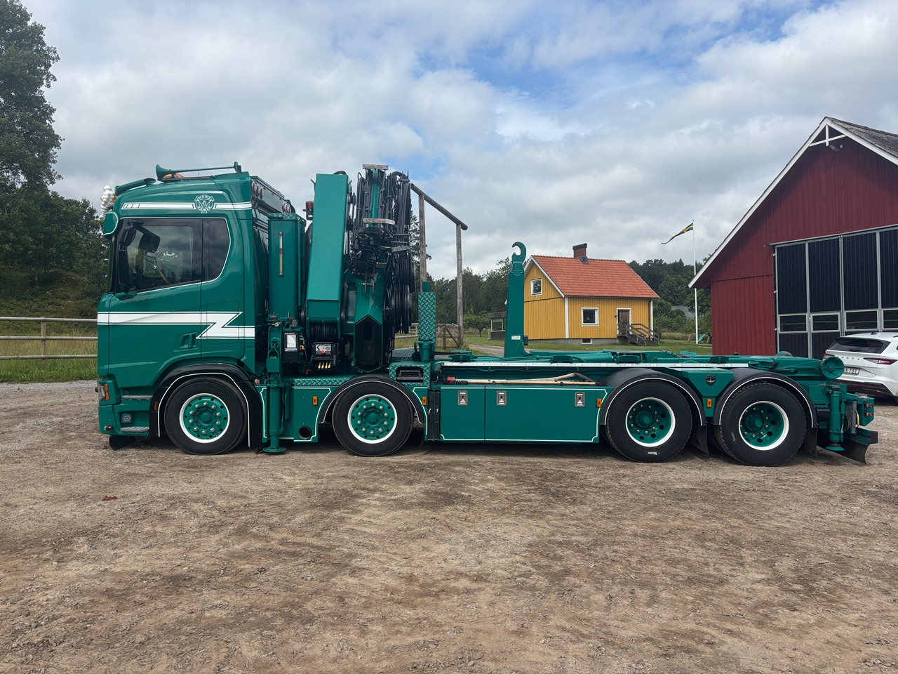 Scania R650 8x4 - Vinçli kamyon: fotoğraf 1 Scania R650 8x4 - Vinçli kamyon: fotoğraf 1