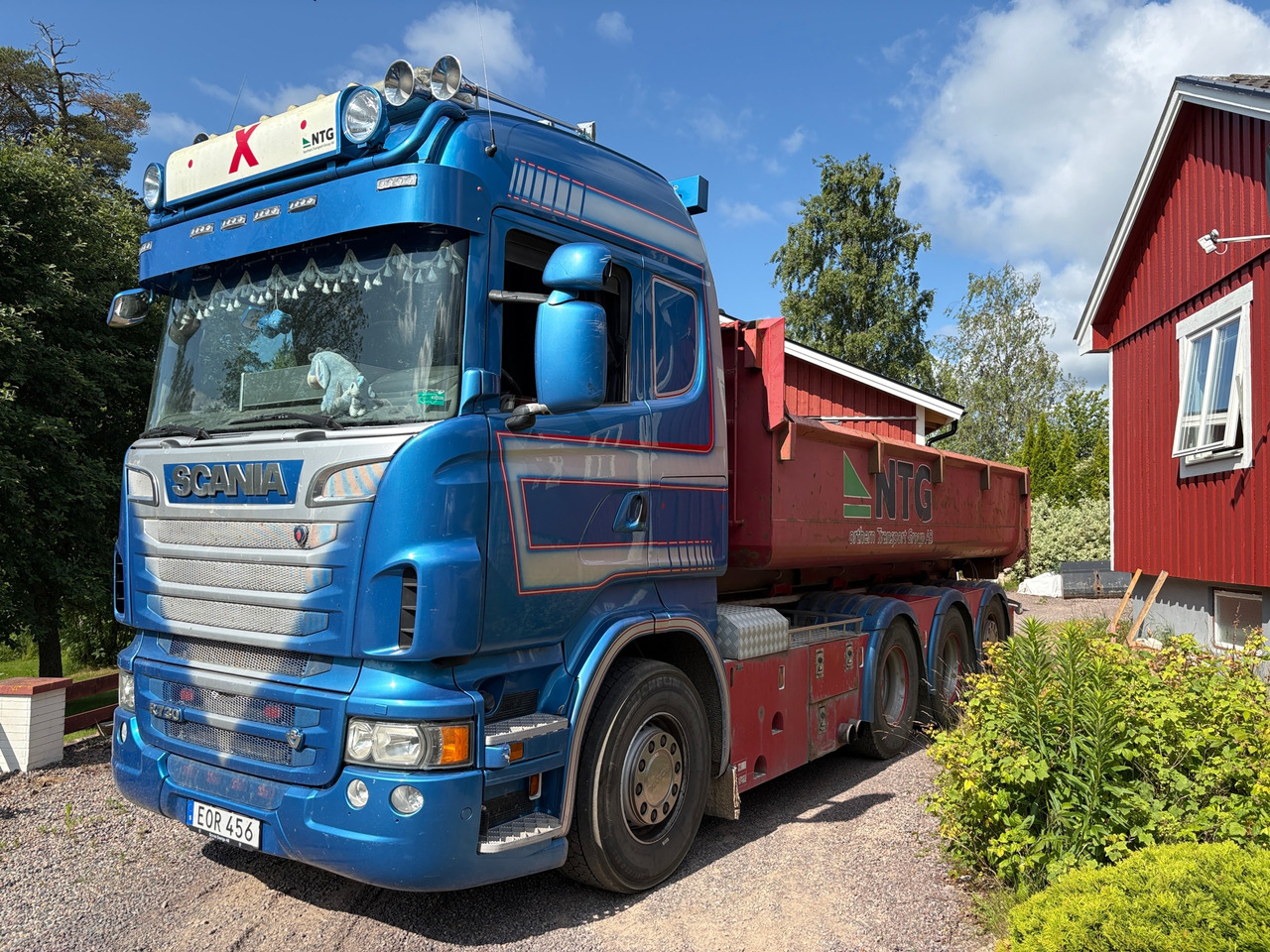 Scania R730 - Kancalı yükleyici kamyon: fotoğraf 1 Scania R730 - Kancalı yükleyici kamyon: fotoğraf 1