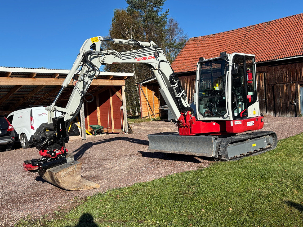 Takeuchi TB257FR - Ekskavatör: fotoğraf 1 Takeuchi TB257FR - Ekskavatör: fotoğraf 1