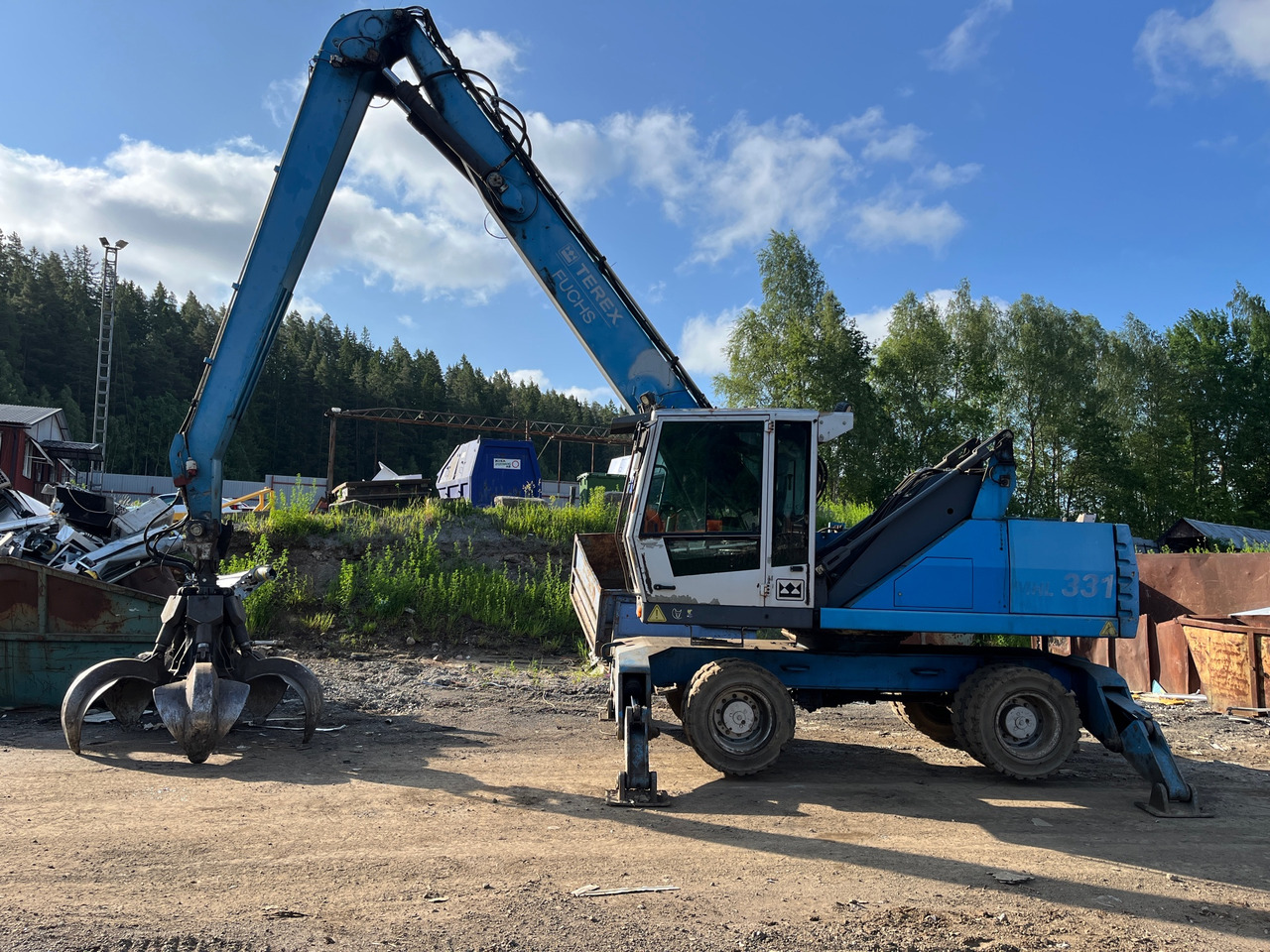 Terex-Fuchs MHL 331 - Ekskavatör: fotoğraf 1 Terex-Fuchs MHL 331 - Ekskavatör: fotoğraf 1