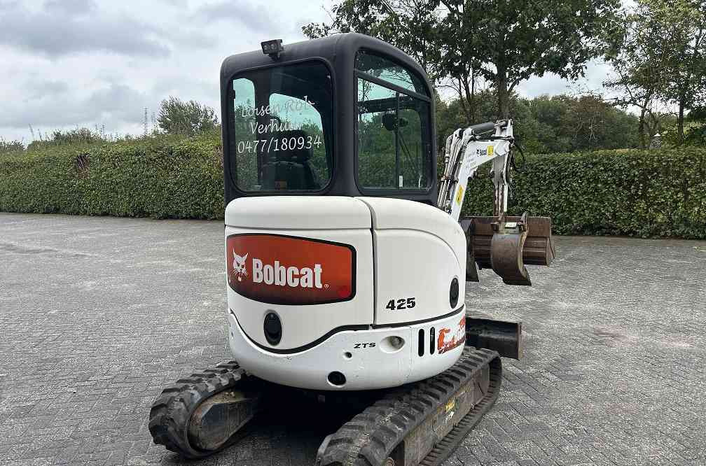 Bobcat 425 minigraver - Mini ekskavatör: fotoğraf 3 Bobcat 425 minigraver - Mini ekskavatör: fotoğraf 3