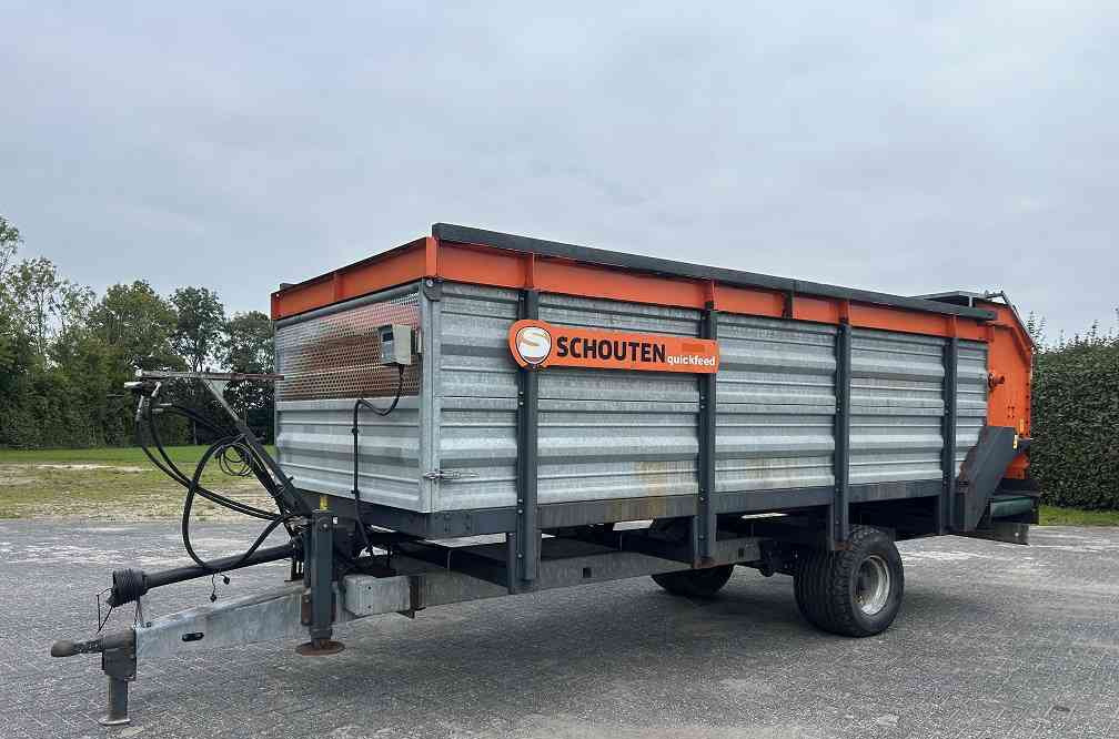 Schouten VDW 210 A voerwagen, doseerwagen - Yem mikseri: fotoğraf 1 Schouten VDW 210 A voerwagen, doseerwagen - Yem mikseri: fotoğraf 1