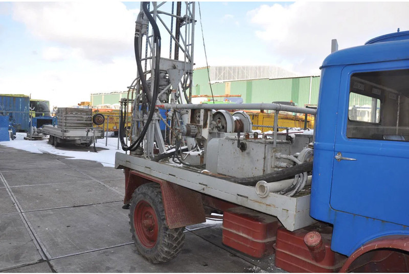 Burgu makinesi Unimog Mercedes S 404 boormachine Bomag: fotoğraf 13
