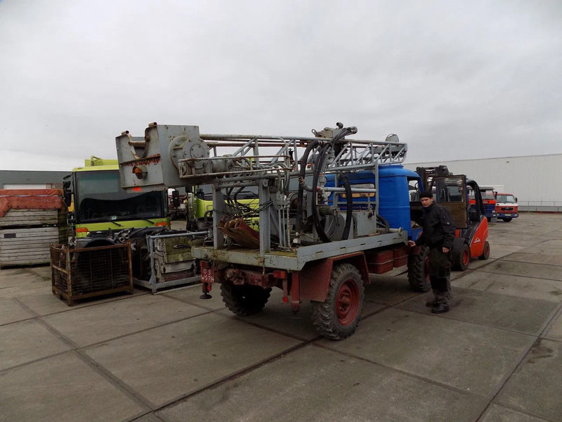 Burgu makinesi Unimog Mercedes S 404 boormachine Bomag: fotoğraf 7